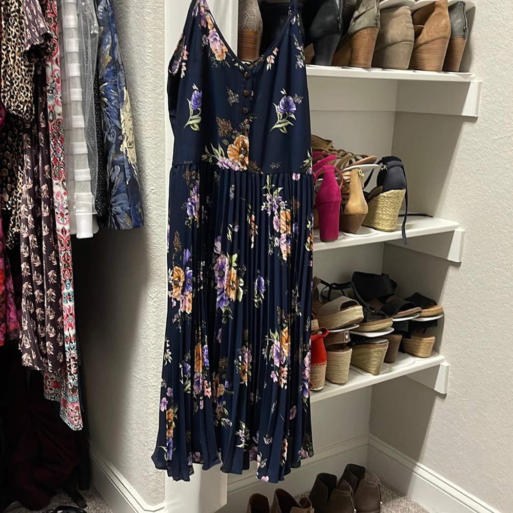 Brand new mid length dress is from target.